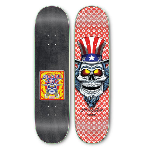 Strange Love - Firecracker Red Deck (8.125") *SALE